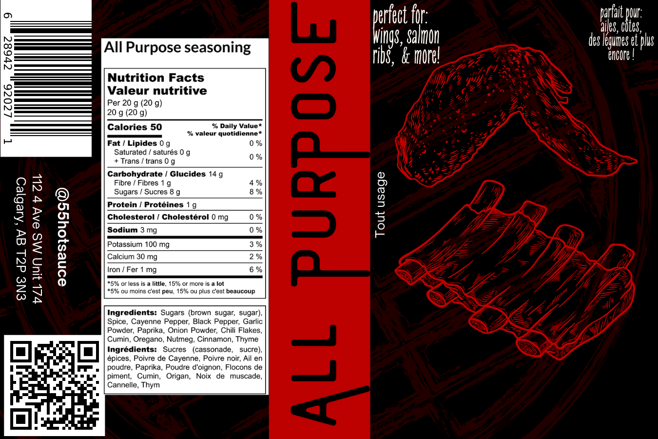Grilling: Sprinkle generously on steaks, chicken, or fish until the color changes before grilling for a mouthwatering crust and flavor. 🥩🍗🐟 #Grilling #Steaks #Chicken

Roasting: Add to roasted vegetables, potatoes, or meats until the color changes for an aromatic and flavorful dish. 🥔🥕🍖 #Roasting #Vegetables #Potatoes

Soups &amp; Stews: Stir into soups, stews, and chilis for a robust, hearty flavor. 🥣🍲🌶️ #Soups #Stews #Chilis

Everyday Cooking: Use as a seasoning for scrambled eggs, salads, pasta,
